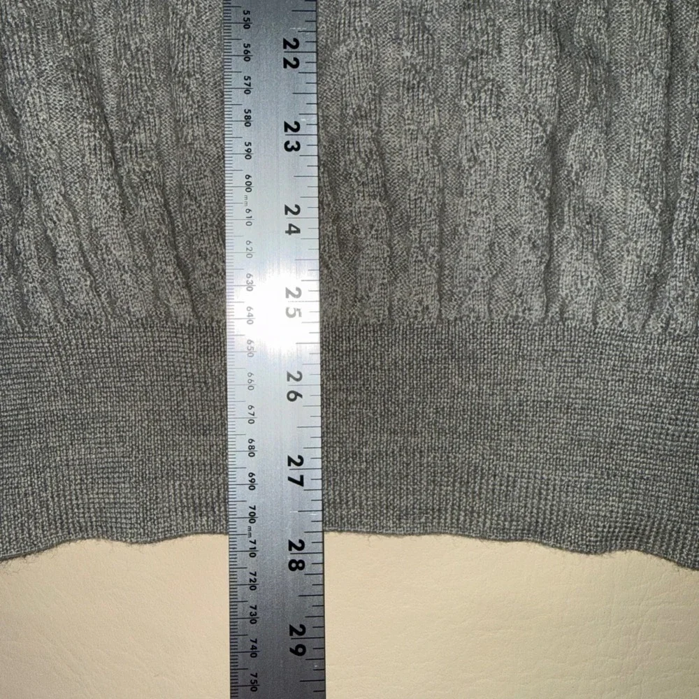 Pronto Uomo Firenze Mens L Knit Turtleneck Sweater Pure New Wool Made Italy‎